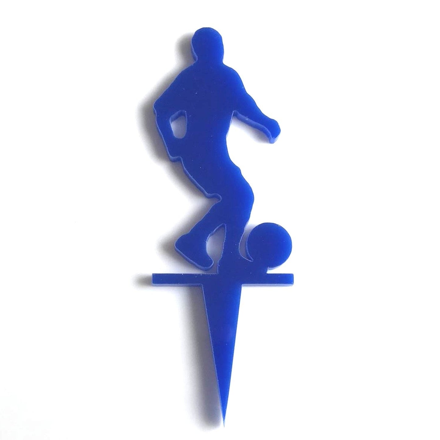 Soccer Player Cake Toppers Custom Cupcake Decorations