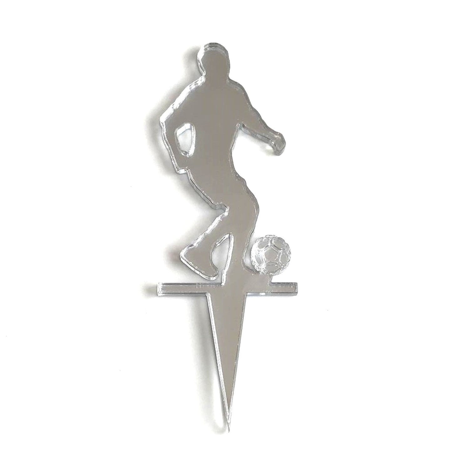 Soccer Player Cake Toppers Custom Cupcake Decorations