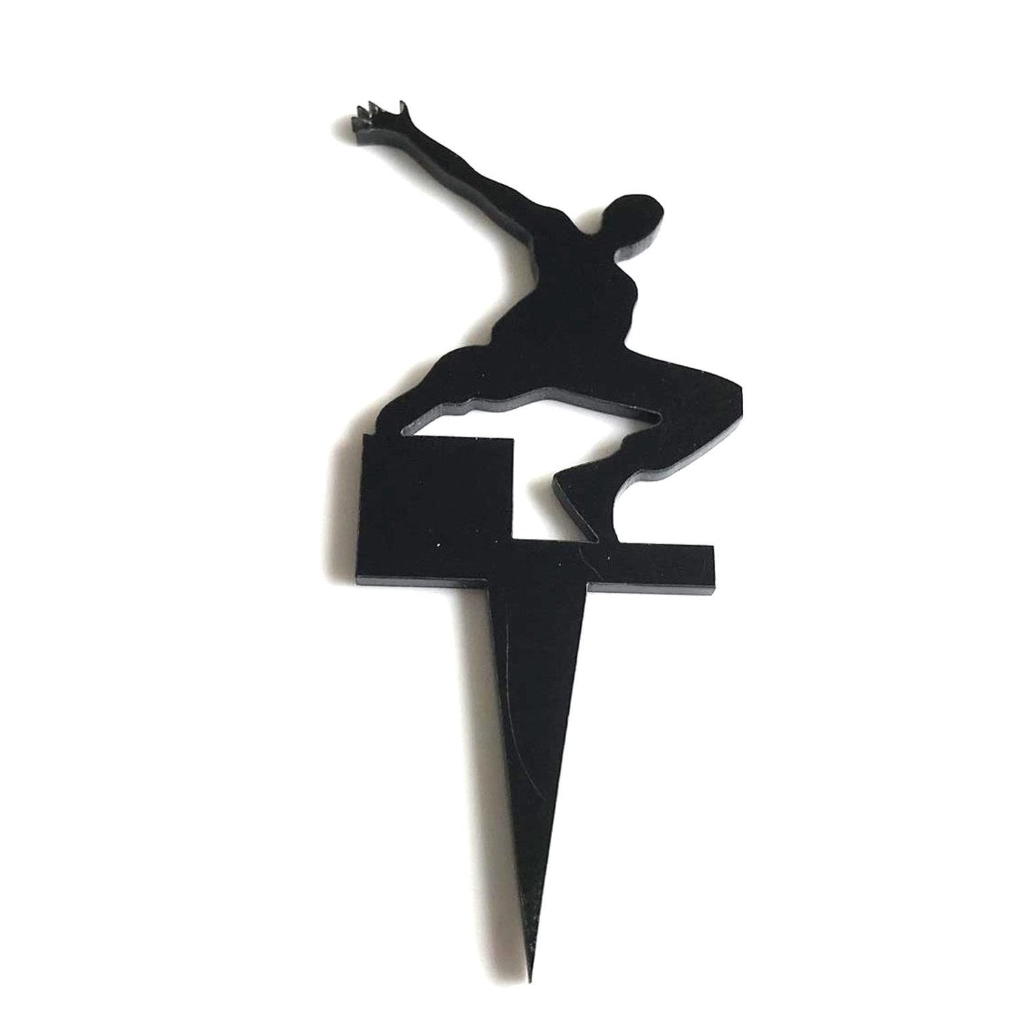 Parkour, Free running Cake Toppers - Custom Colours, Sizes and Engraving Services