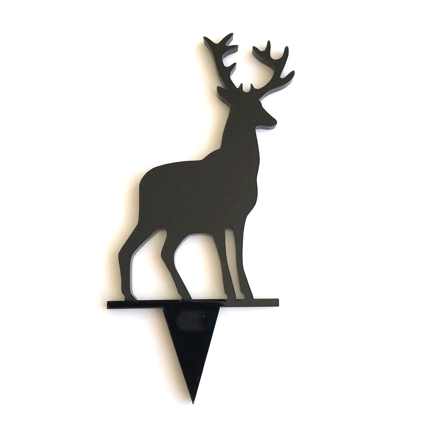 Bespoke Reindeer Cake Topper in Custom Colors and Sizes for Eco-Friendly Celebrations
