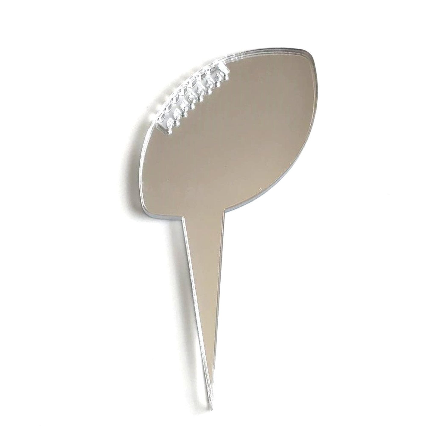 Rugby Ball Shaped Cake Toppers