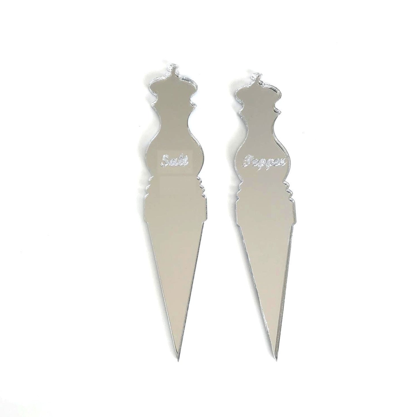 Salt & Pepper Cake Toppers: Custom Bespoke Style