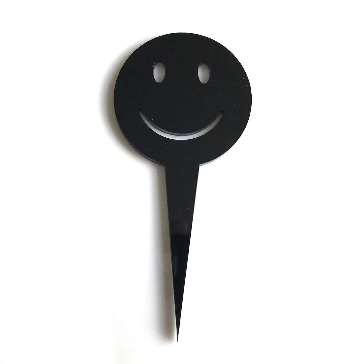 Smiley Face Cake Toppers Cupcake Decorations