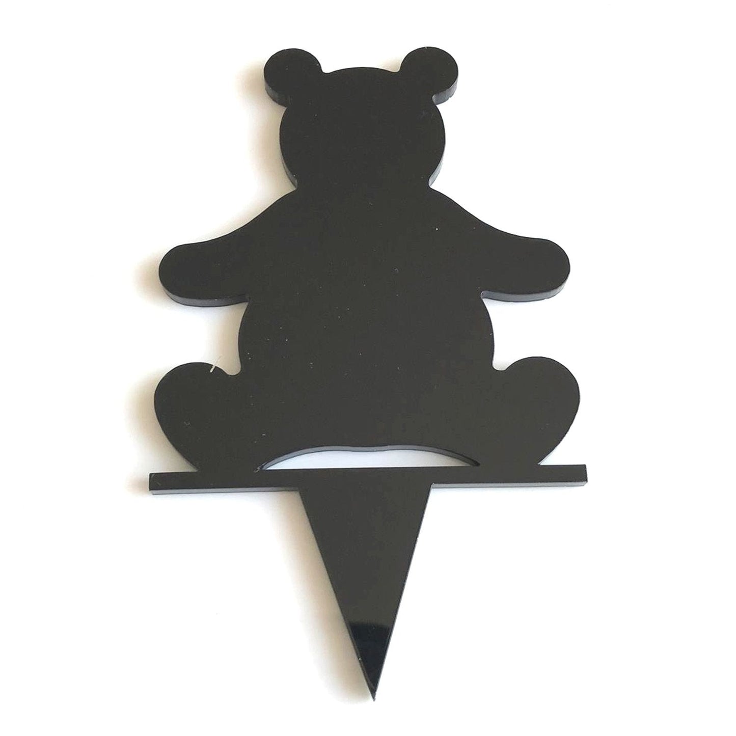 Recycled Bear Cake Topper - Custom Colors & Sizes