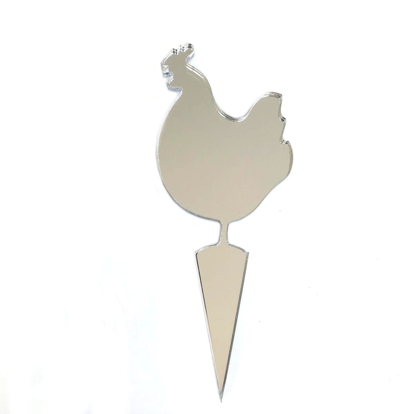 Cockerel Cake Toppers Bespoke Farmhouse Decor, UK-Made