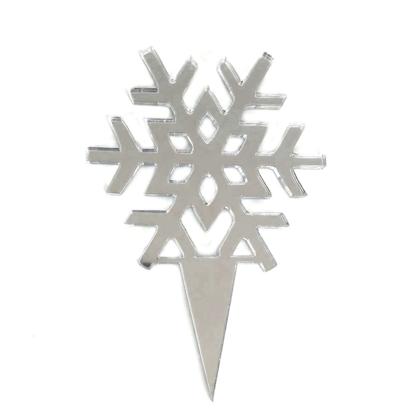 Snowflake Cake Toppers Wedding, Birthday