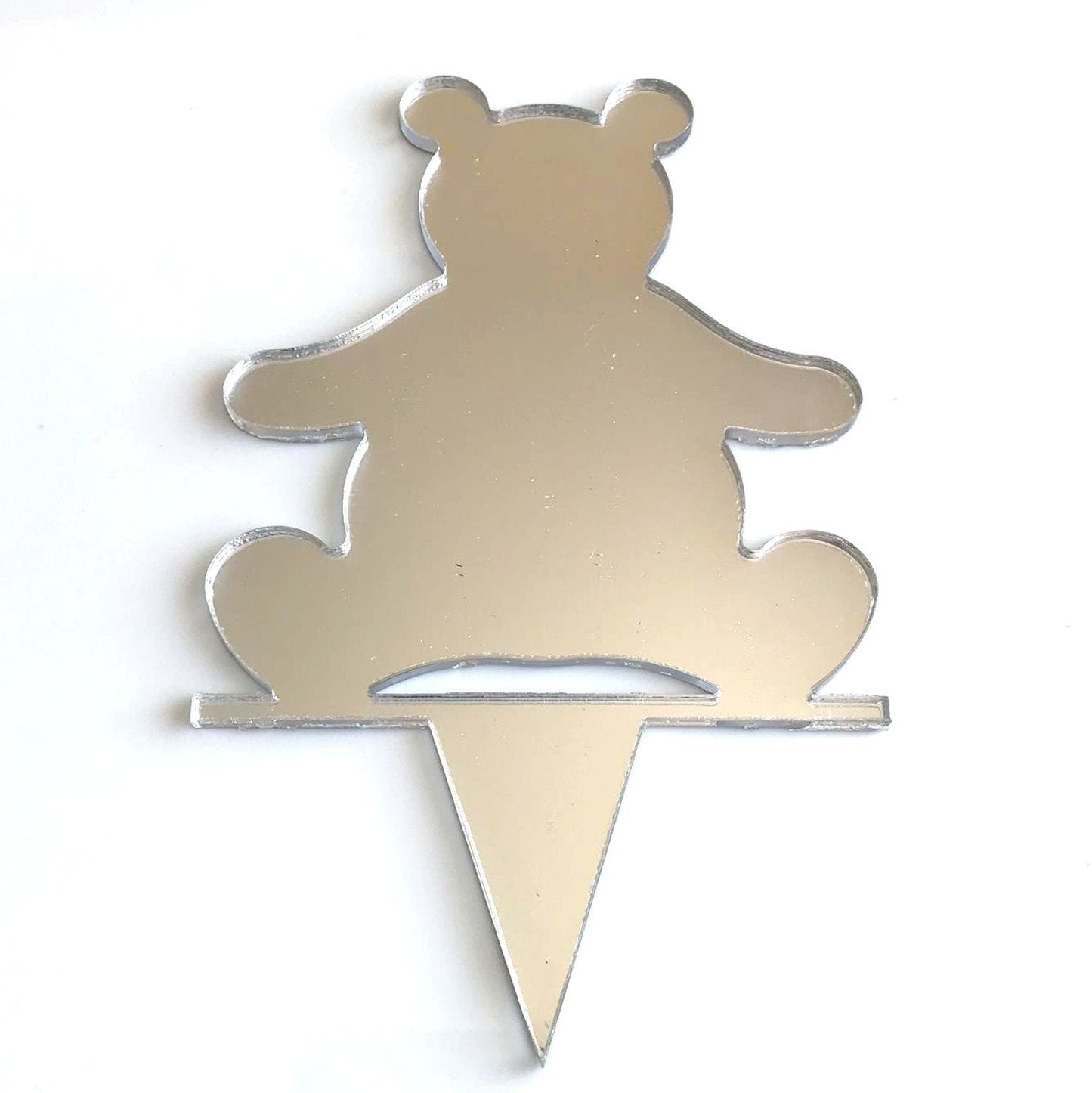 Recycled Bear Cake Topper - Custom Colors & Sizes