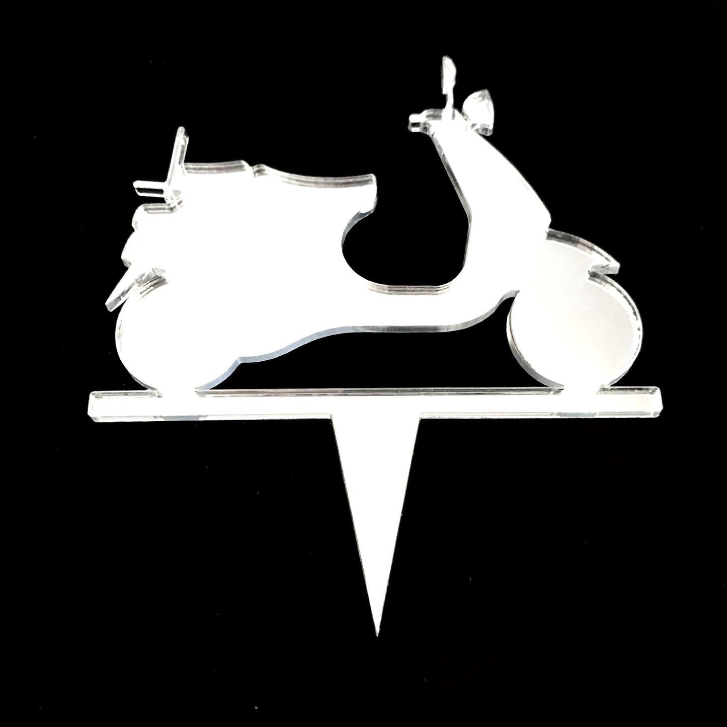 Moped Cake Toppers Custom Motorbike Cupcake Decoration