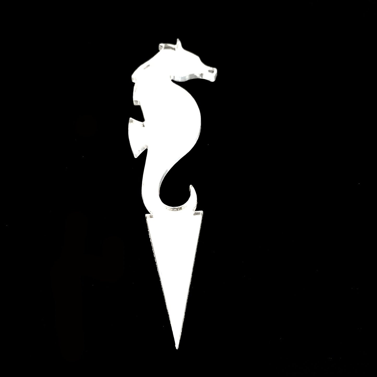 Seahorse Cake Topper – Cupcake Decoration, Bespoke Design