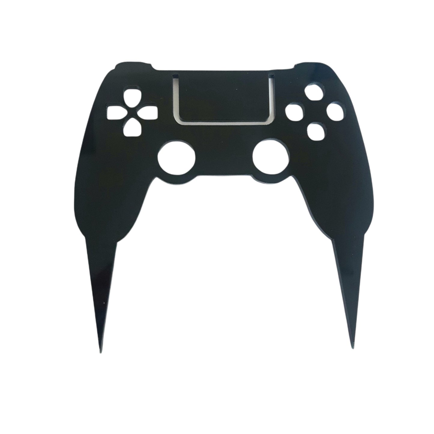 Unique Custom Gaming Controller Cake Toppers Recycled Acrylic, Various Colors & Sizes