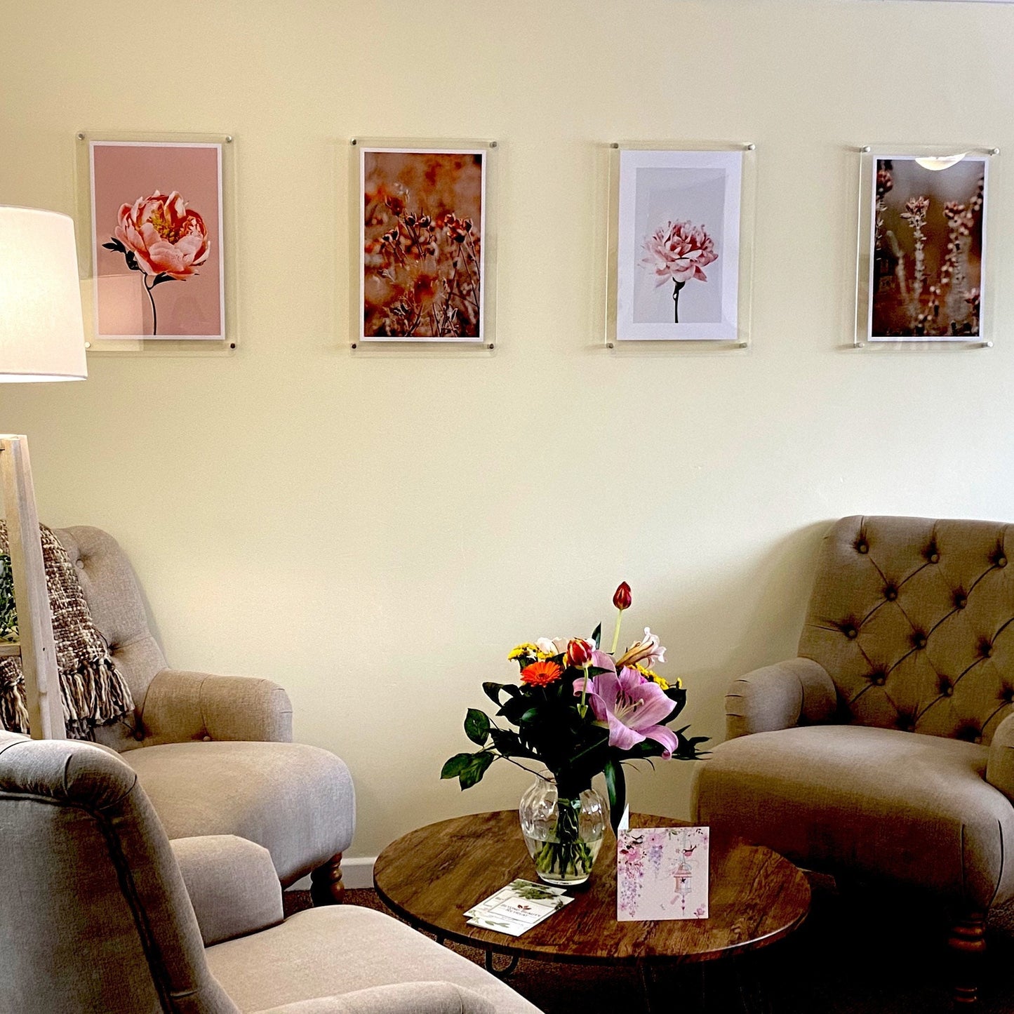 Custom Acrylic Wall Frame – Wood Finish, Personalized Engraving, Made in UK