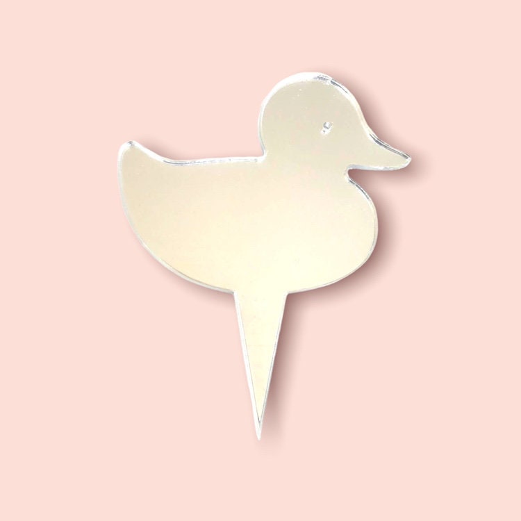 Rubber Duck Cake Toppers Cupcake Decoration