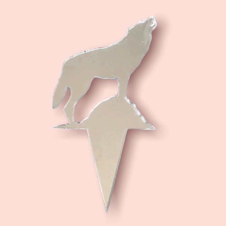 Wolf Cake Toppers Animal Party Decorations