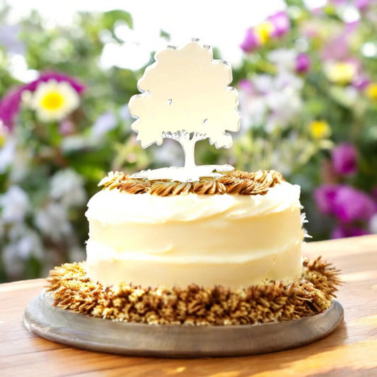 Acorn Tree Shaped Cake Toppers