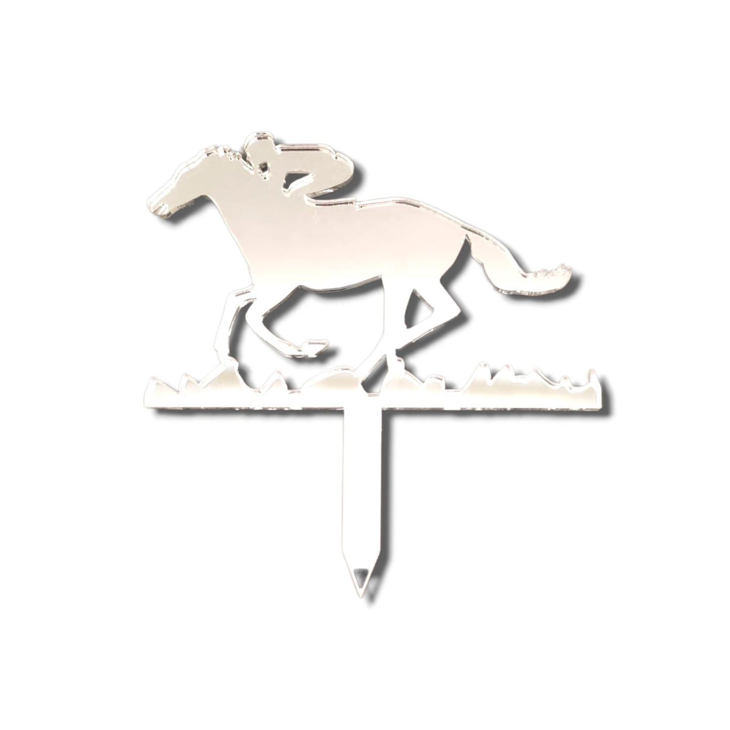 Horse Racing Cake Toppers - Colours, Sizes, Engravings & Emblems
