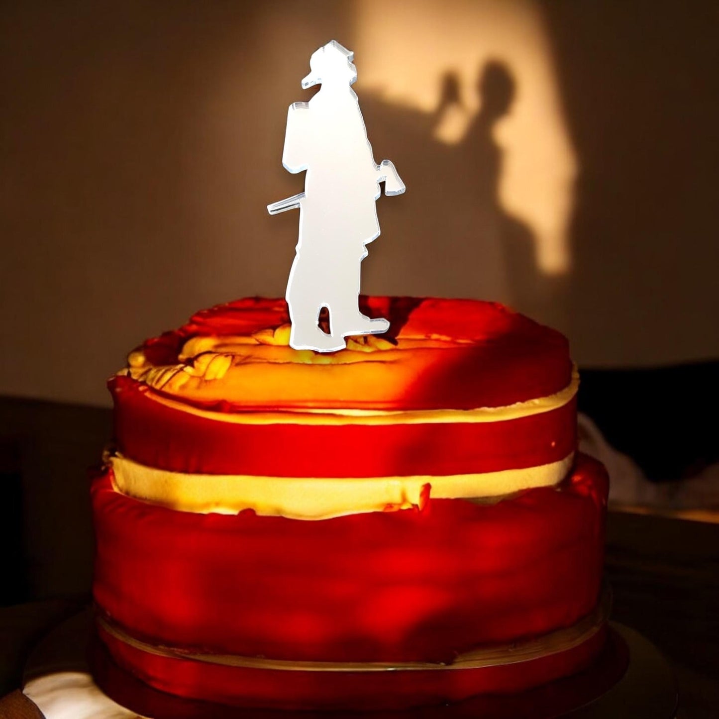 Fireman Cake Toppers Firefighter Party Decorations