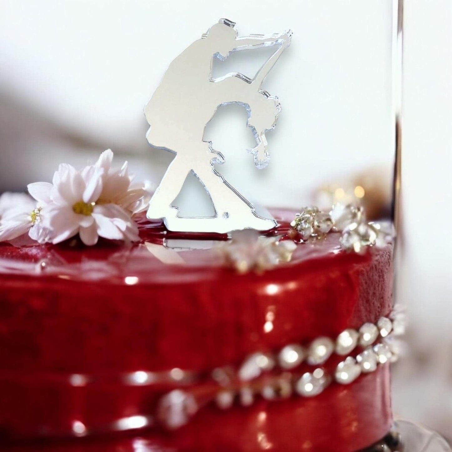 Salsa Dance Cake Toppers Custom Wedding Decoration