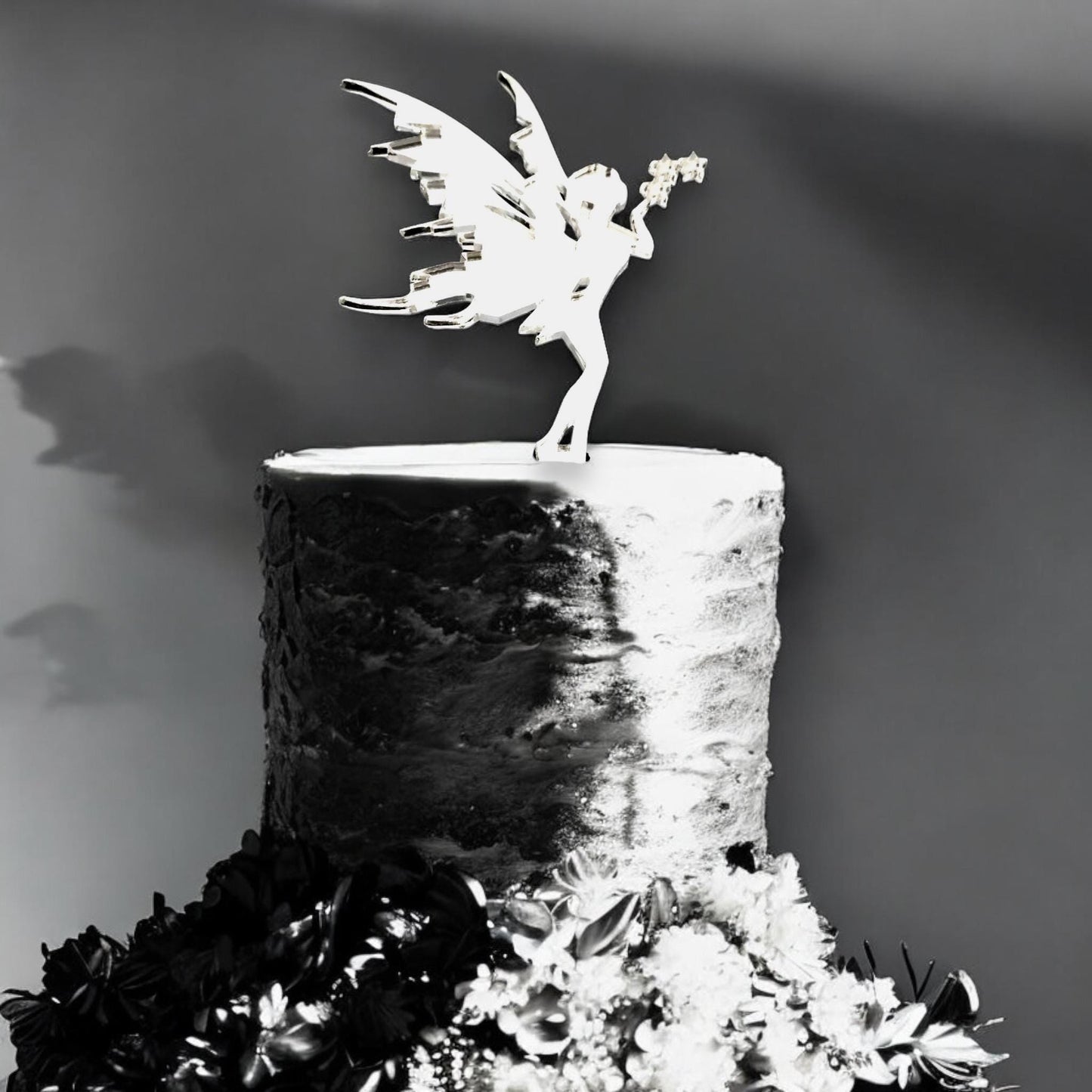 Fairy Cake Toppers Recycled Acrylic, Custom Colors & Sizes