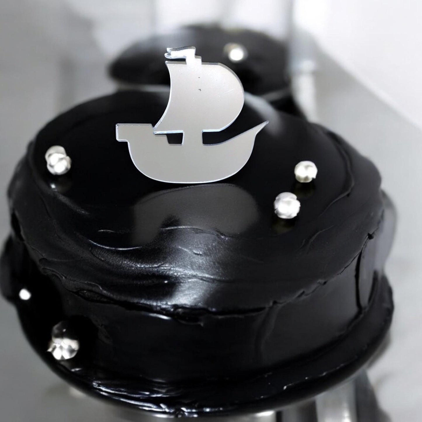 Pirate Ship Cake Toppers Custom Cupcake Decorations