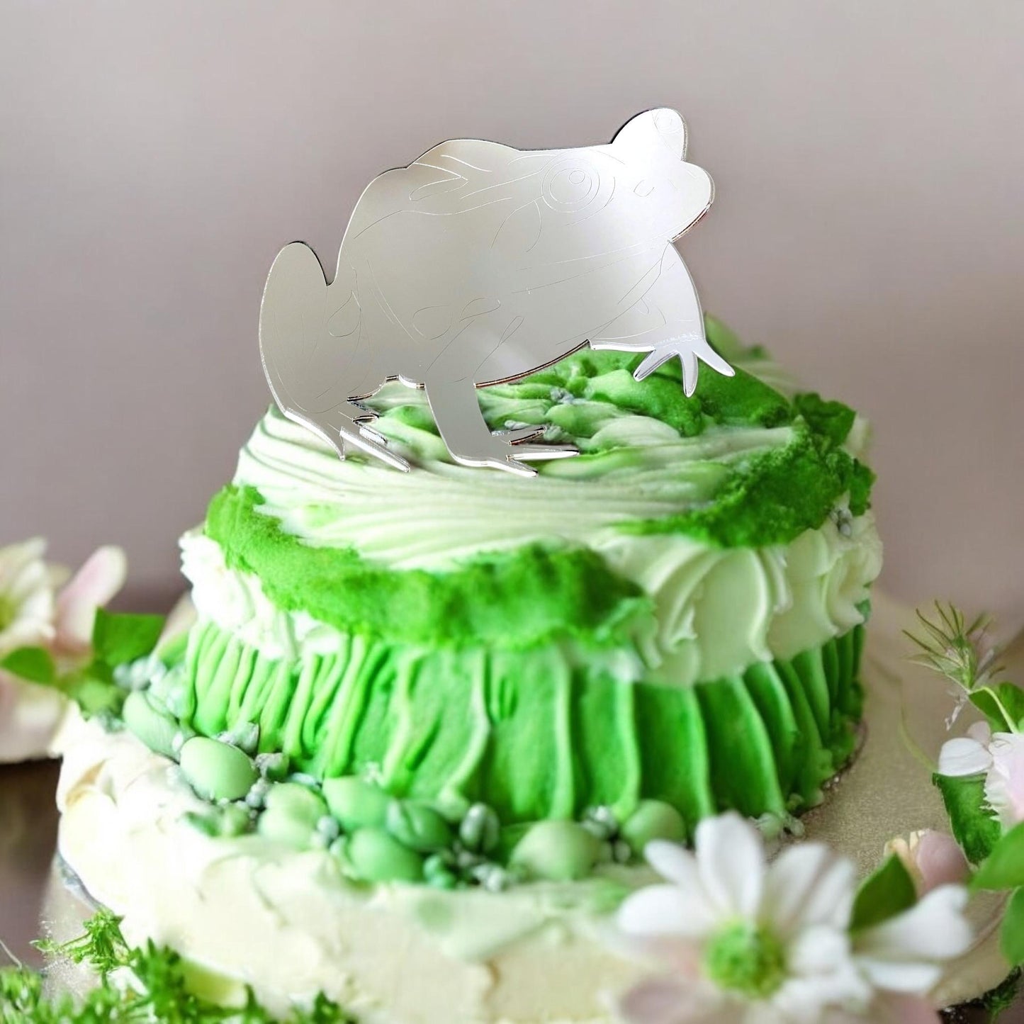 Frog Cake Toppers: Cupcake Decorations, Bespoke Style