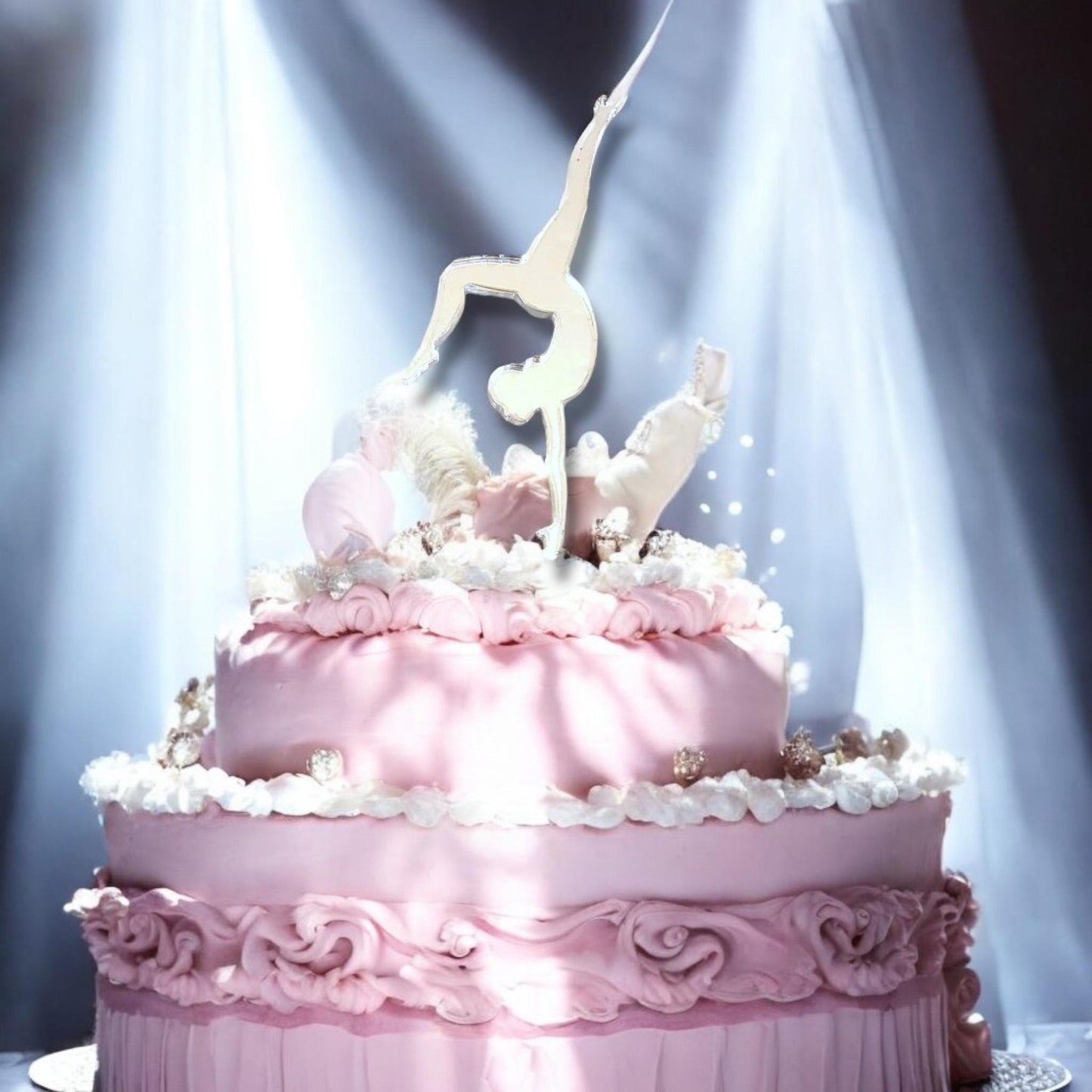 Gymnast Cake Toppers Gymnastics Birthday Party Decor