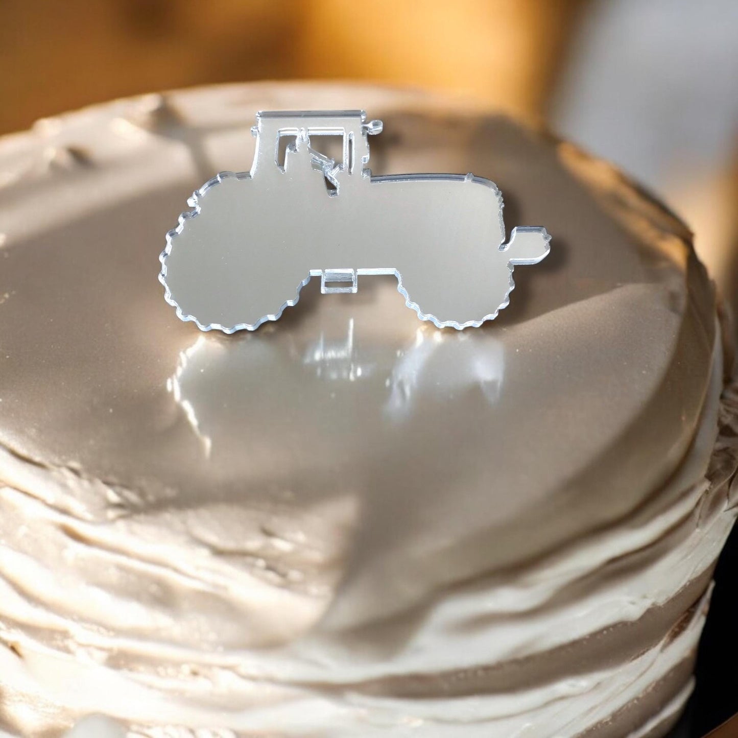 Tractor Cake Toppers Farm Theme Party Decor