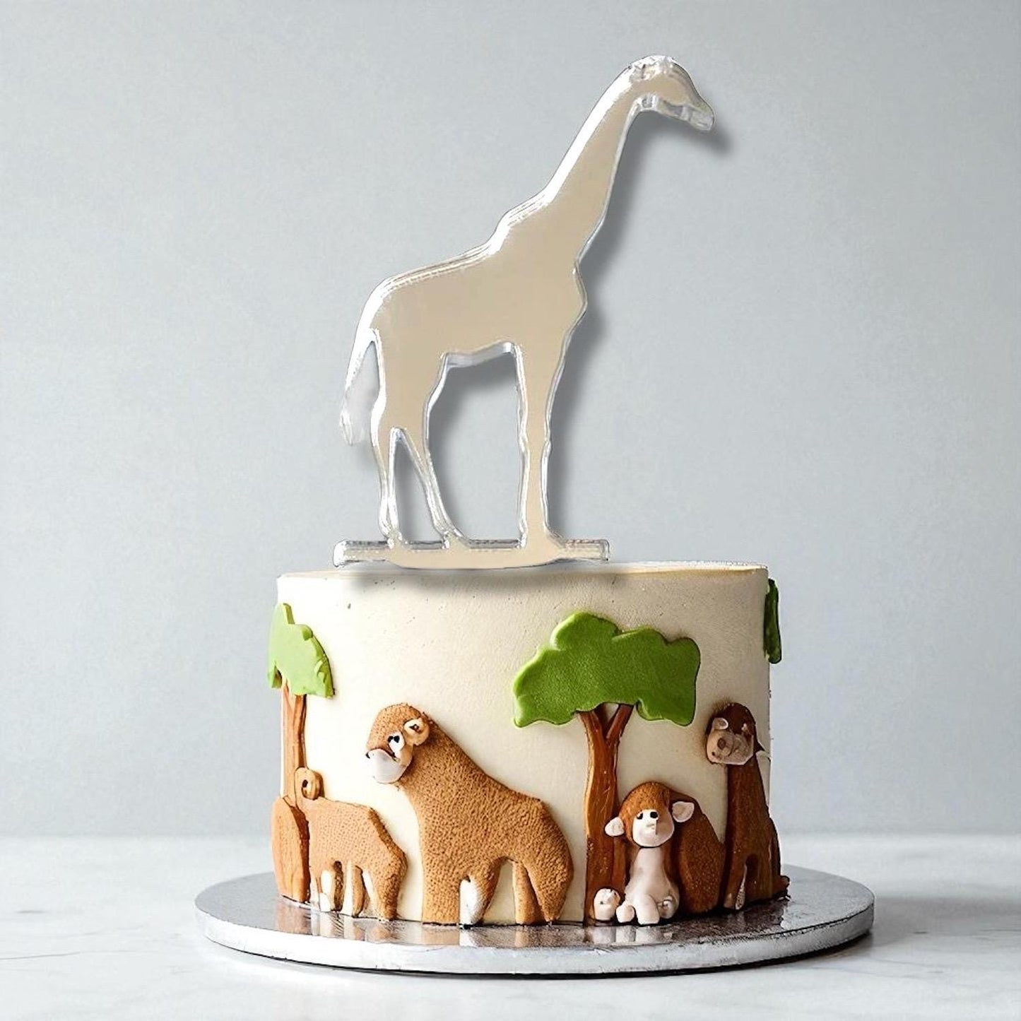 Giraffe Cake Toppers Cupcake Decoration