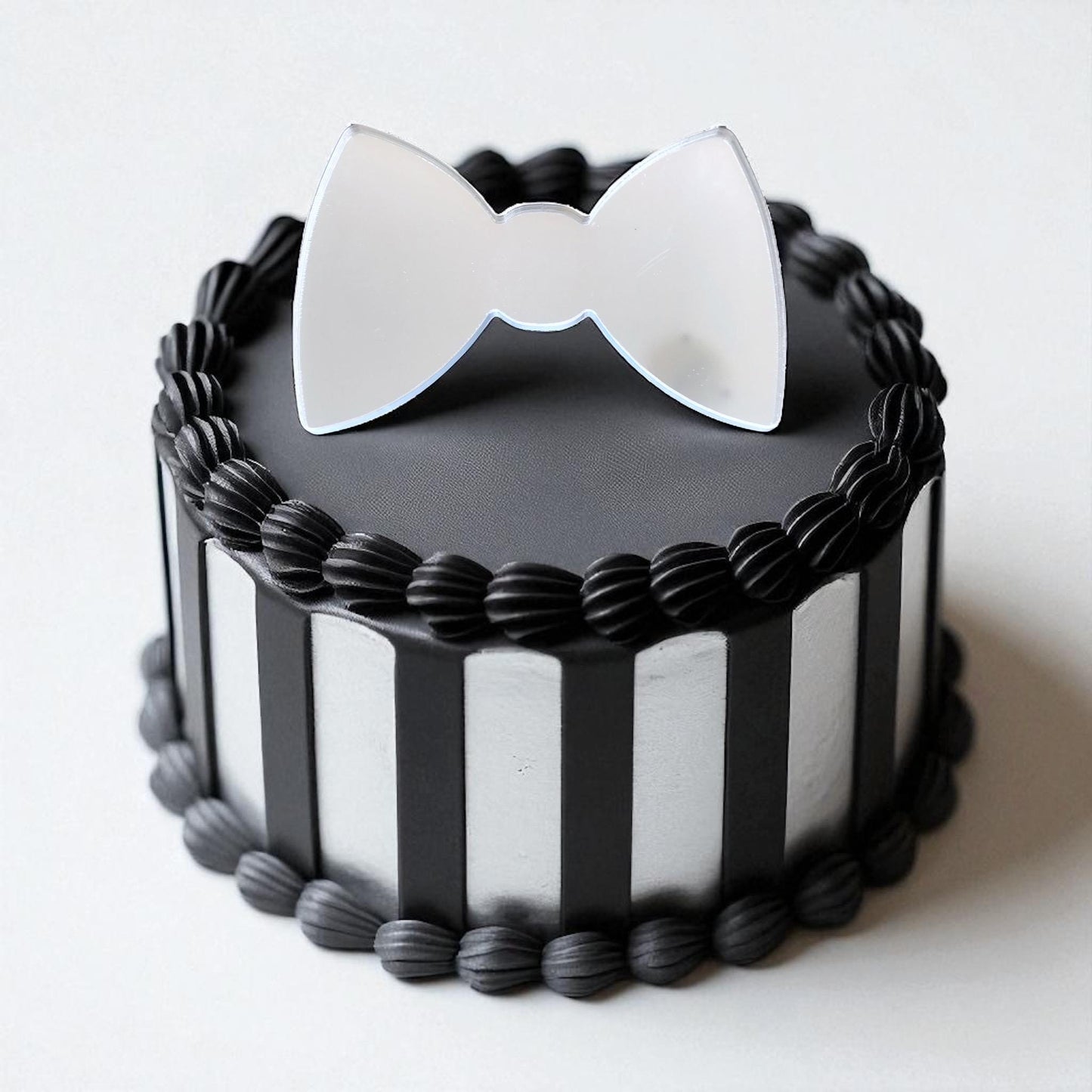 Bow Tie Cake Toppers Cupcake Decoration