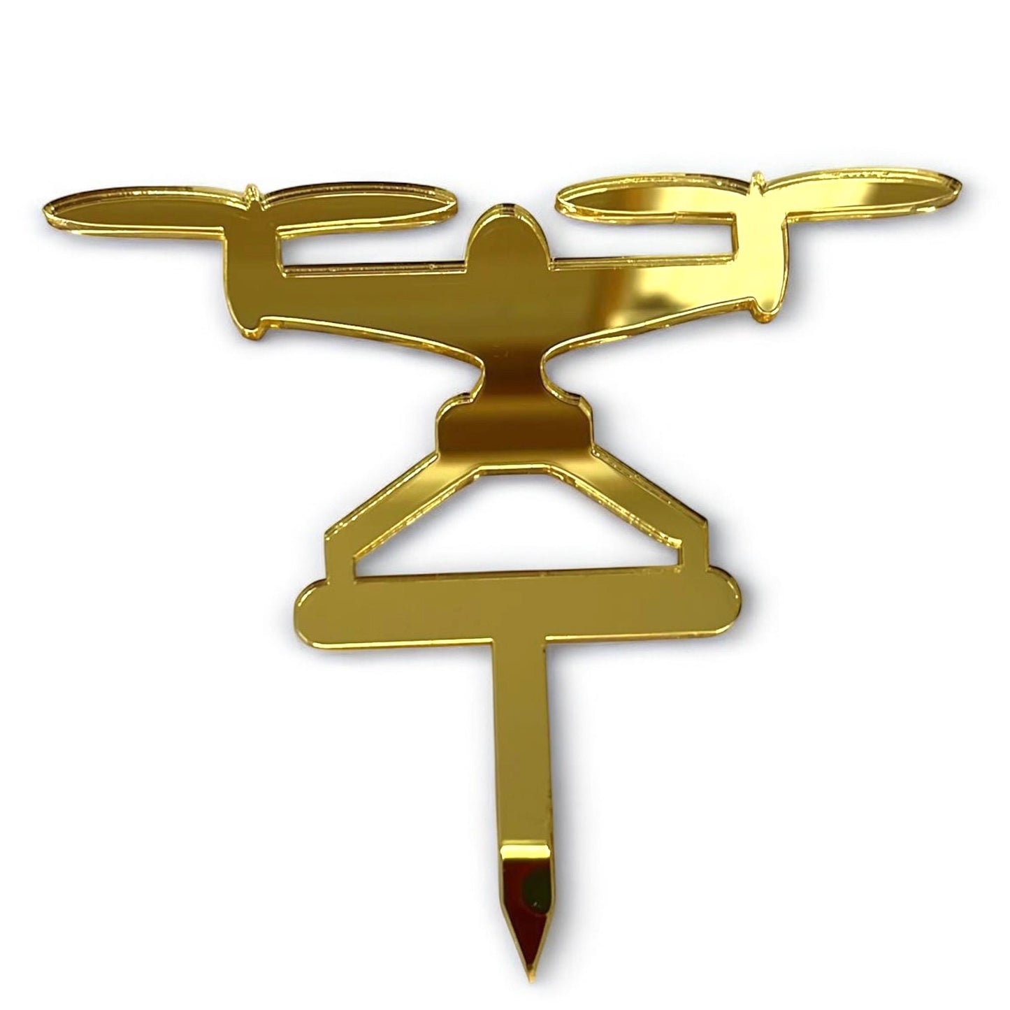 Drone Shaped Cake Toppers - Colours, Sizes and Personalised