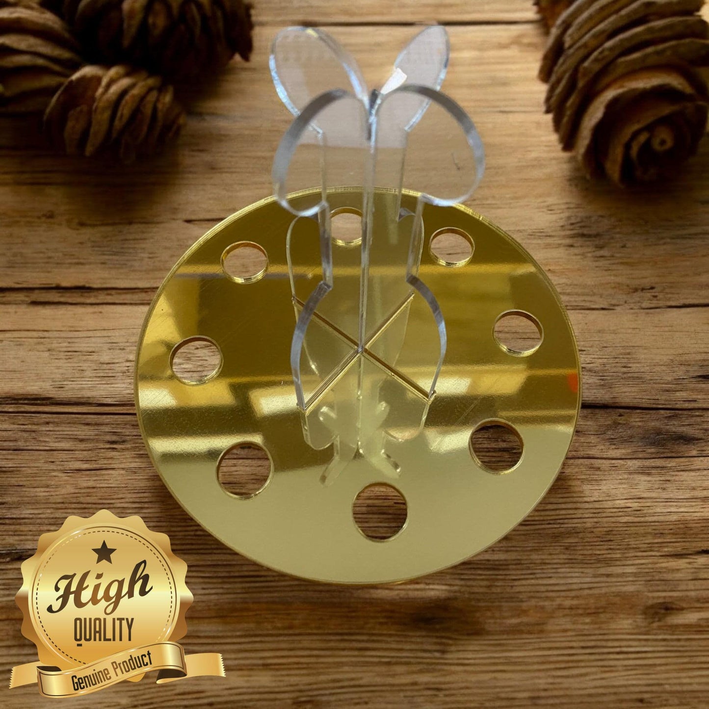 Canape / Starters or Deserts Cone Stands, Custom Sizes, Hole Size, Shapes & Colours