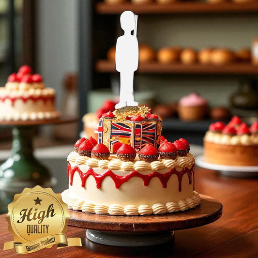 British Changing of the Guard Cake Toppers: Custom Guard Cupcake Decoration