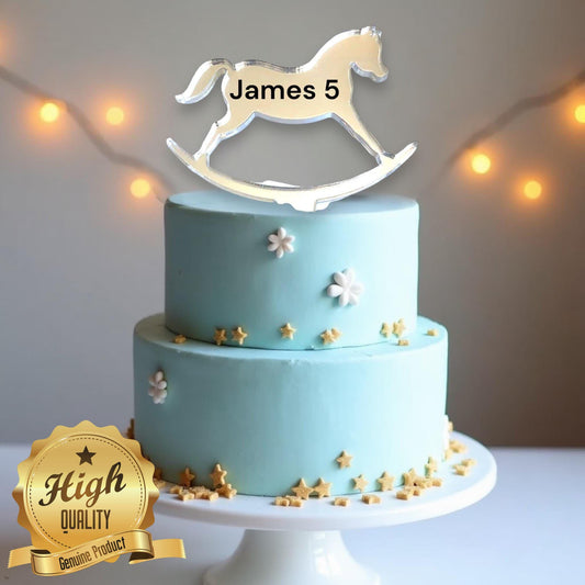 Rocking Horse Cake Toppers Bespoke Cake Decoration