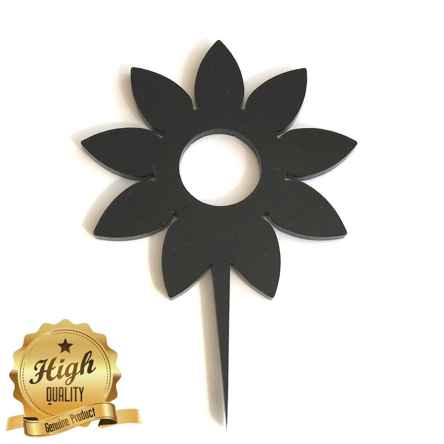 Flower Cake Toppers: Cupcake Decorations