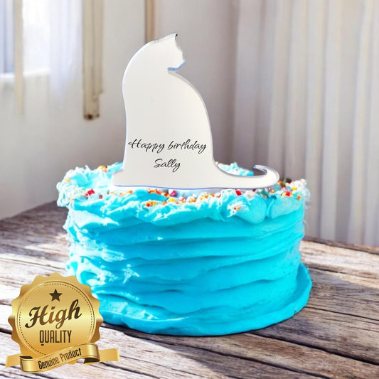 Cat Shaped Cake Toppers
