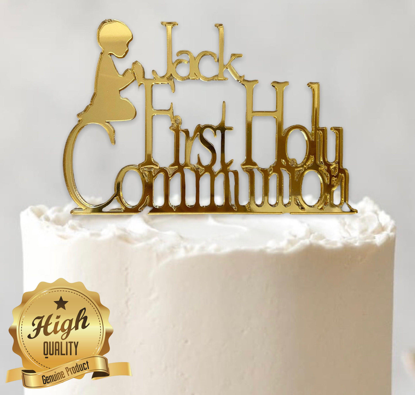 Cake Toppers Christening, First Communion