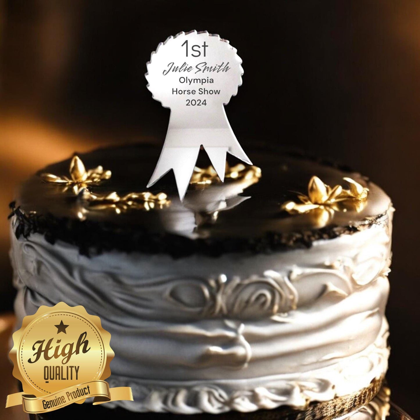 Custom Cake Toppers Bespoke Design, Eco-Friendly Party Decor