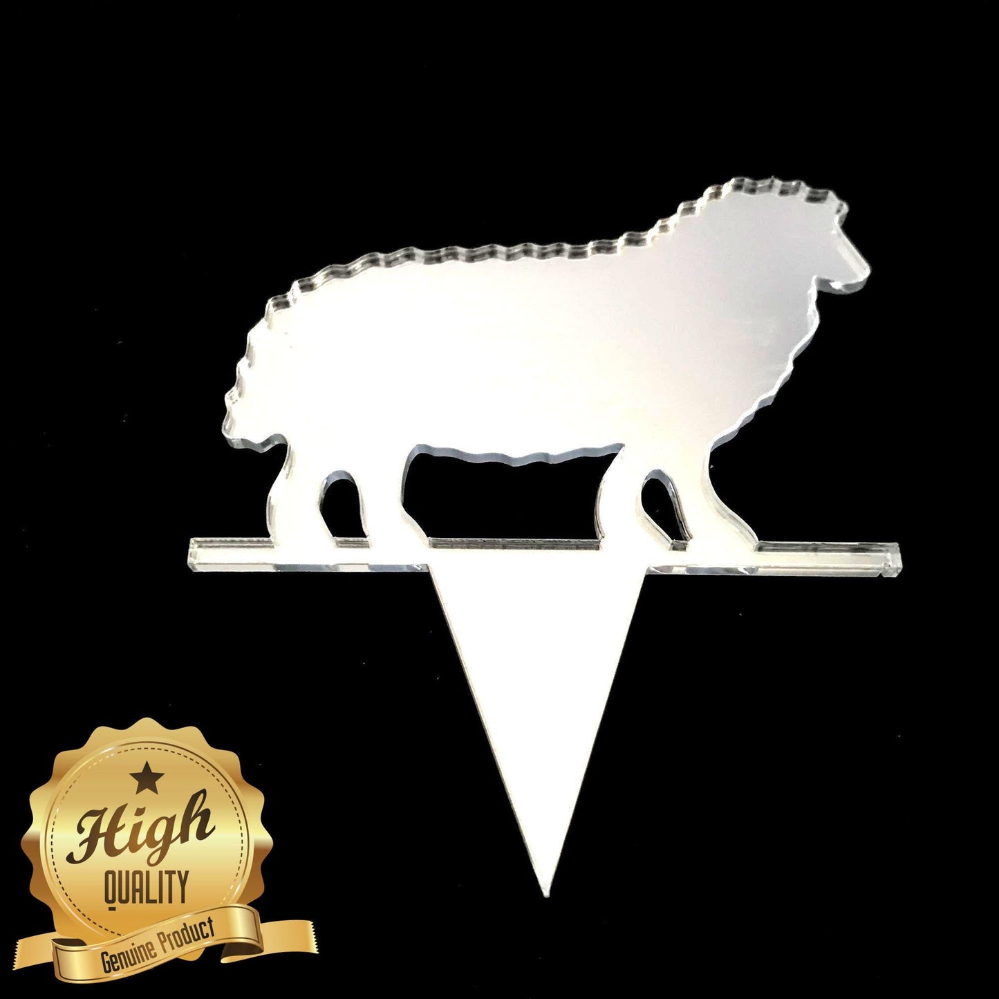Sheep Cake Toppers: Farm Animal Cupcake Decorations