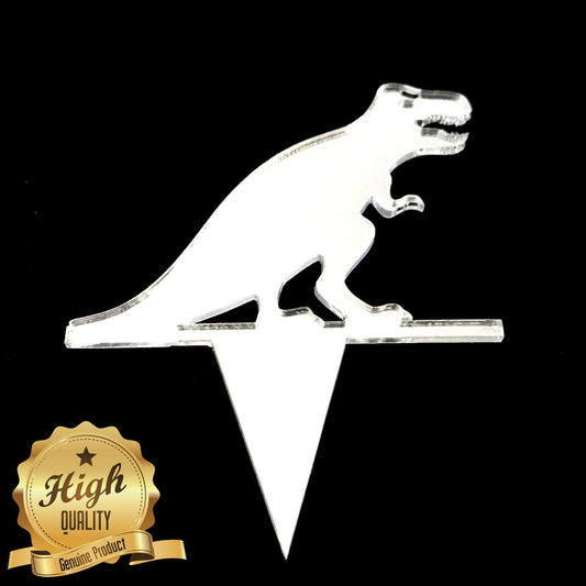 T-Rex Dinosaur Cake Toppers Cupcake Toppers, Custom Colors