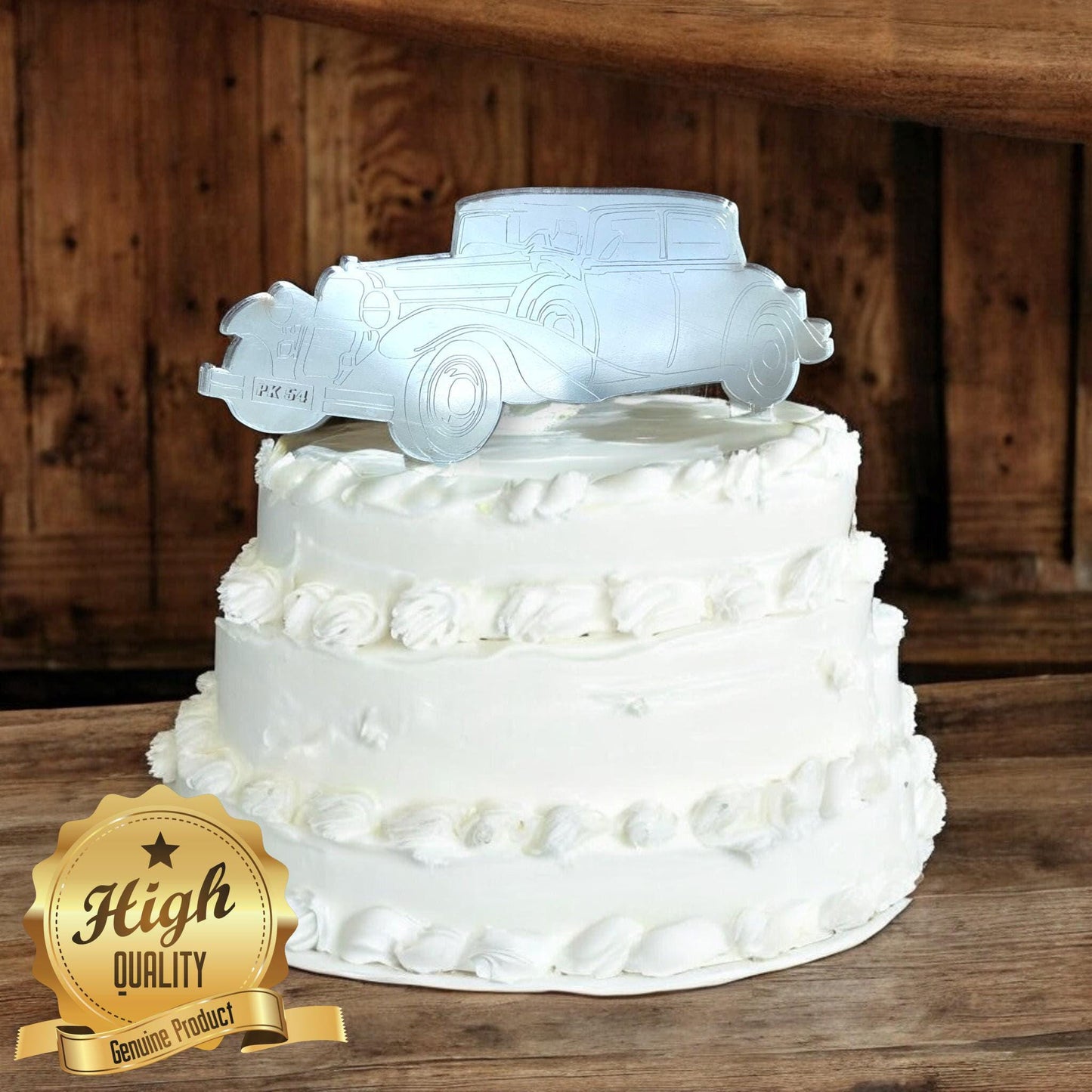 Any Classic Car Shaped Cake Toppers - Custom Colours, Any Bespoke Style Made, Crafting Customised
