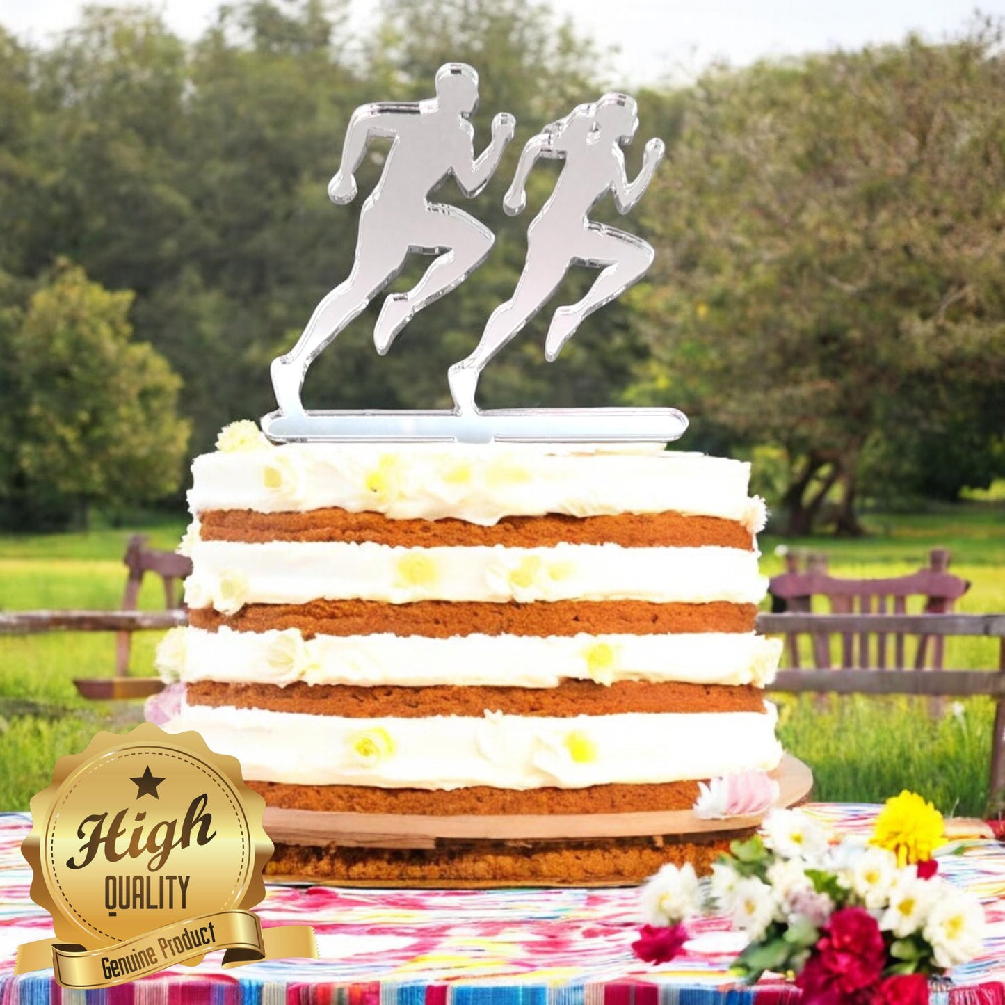 Running Toppers & Emblems - Colours Sizes, Shapes Made, Engraving Services
