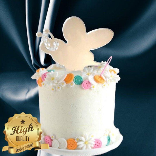 Bumble Bee Cake Toppers Recycled Cupcake Decoration