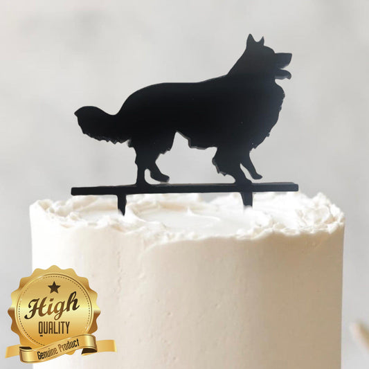 Dog Breed Shaped Cake Toppers