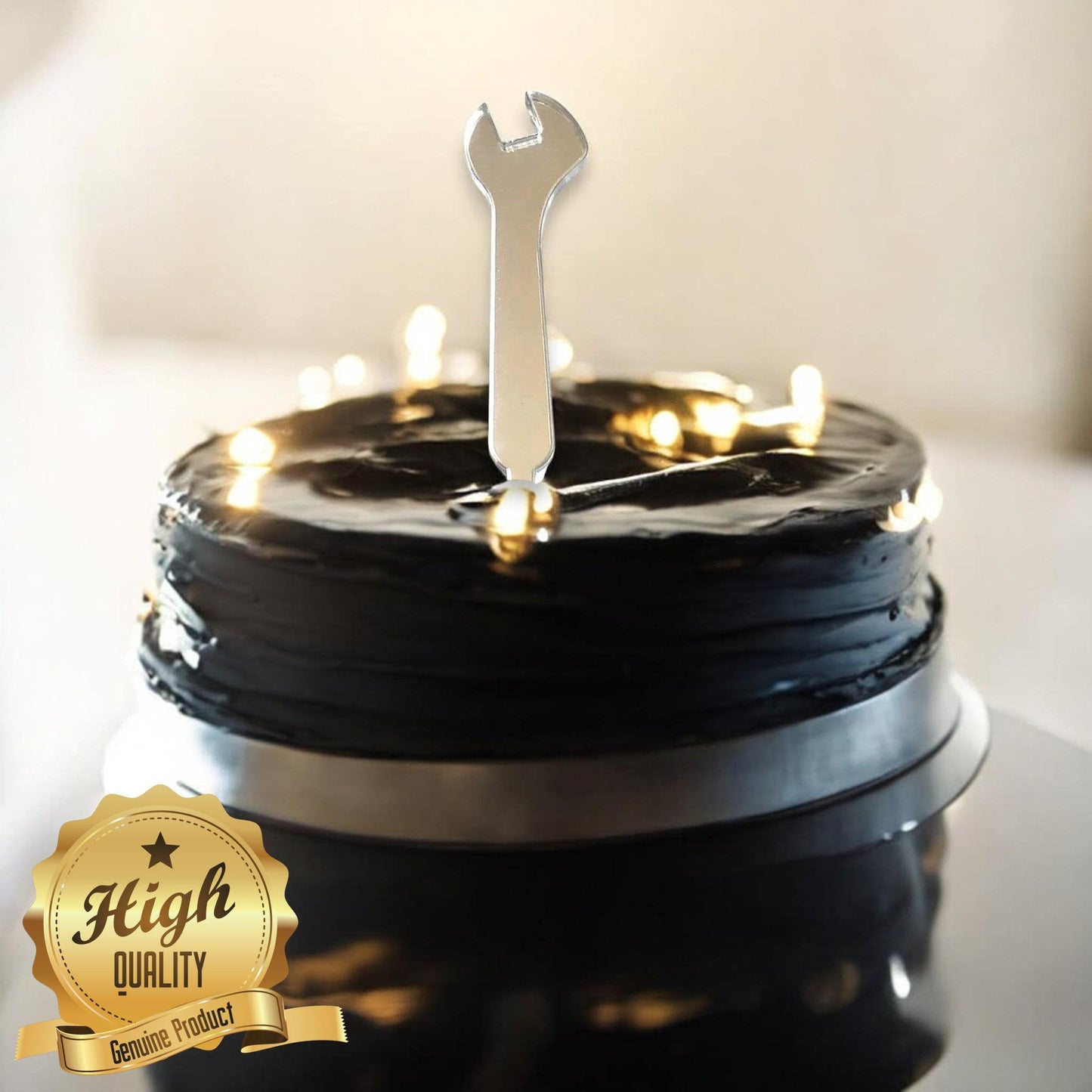 Spanner Cake Topper - Laser Cut Handyman Decor