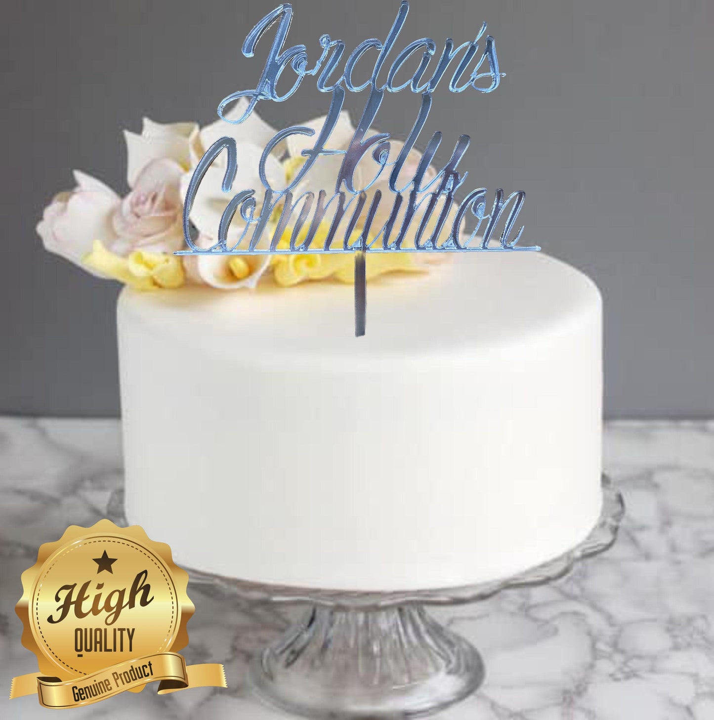 Custom Laser Cut Cake Toppers