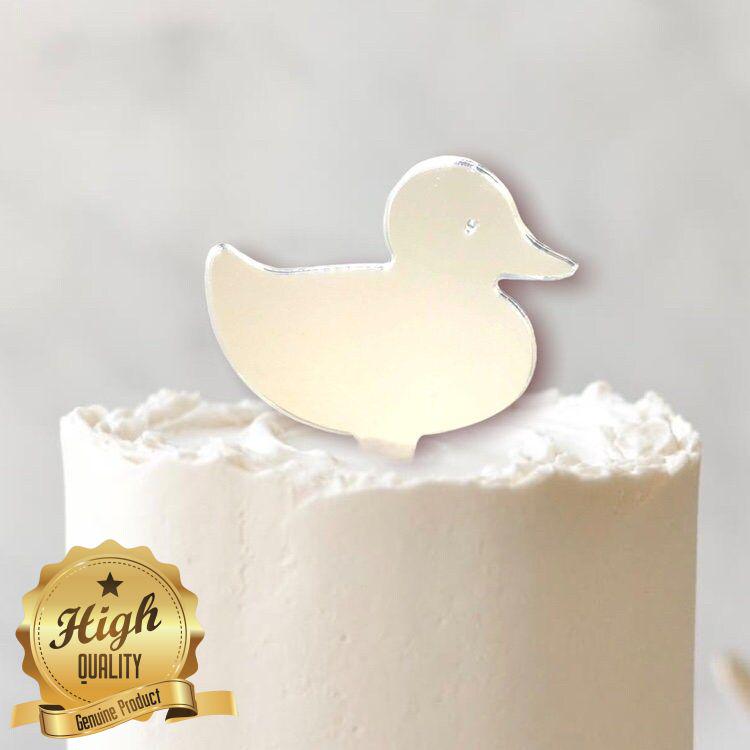 Rubber Duck Cake Toppers Cupcake Decoration