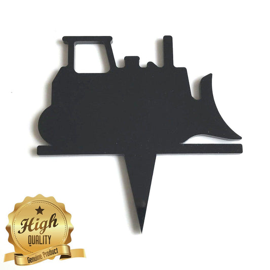 Bulldozer Cake Toppers Custom Construction Theme