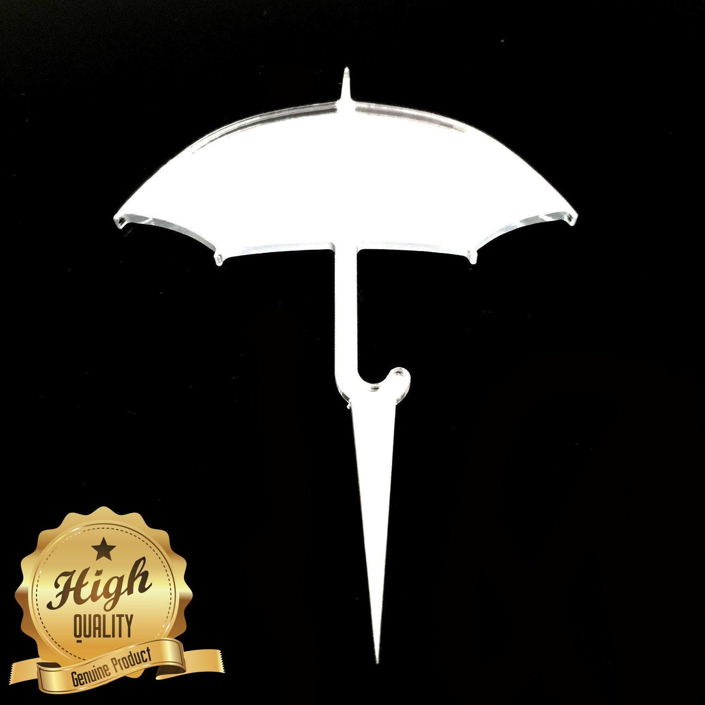 Umbrella Cake Toppers: Cupcake Decorations