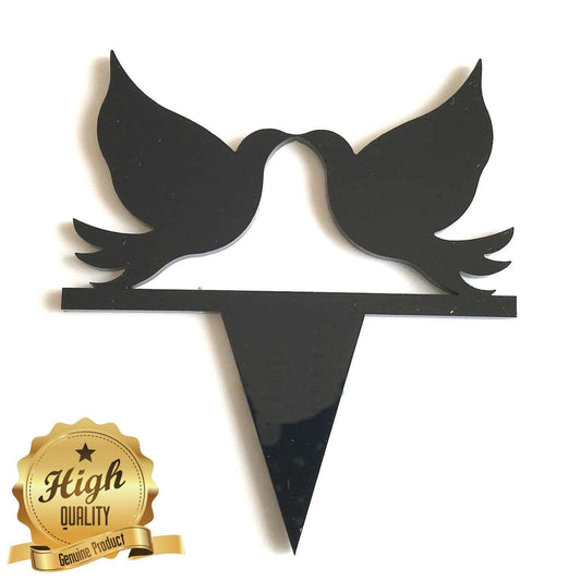 Wedding Cake Topper Decoration - Eco-Friendly & Recycled - Various Sizes and Colors Available