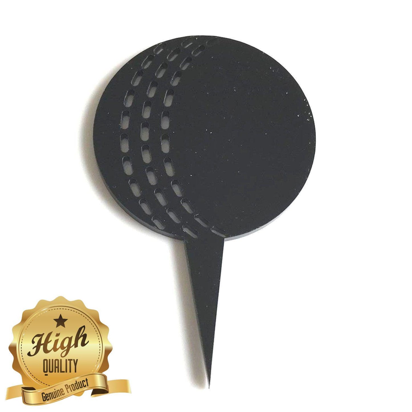 Cricket Ball Cake Toppers Sports Theme Party Decor