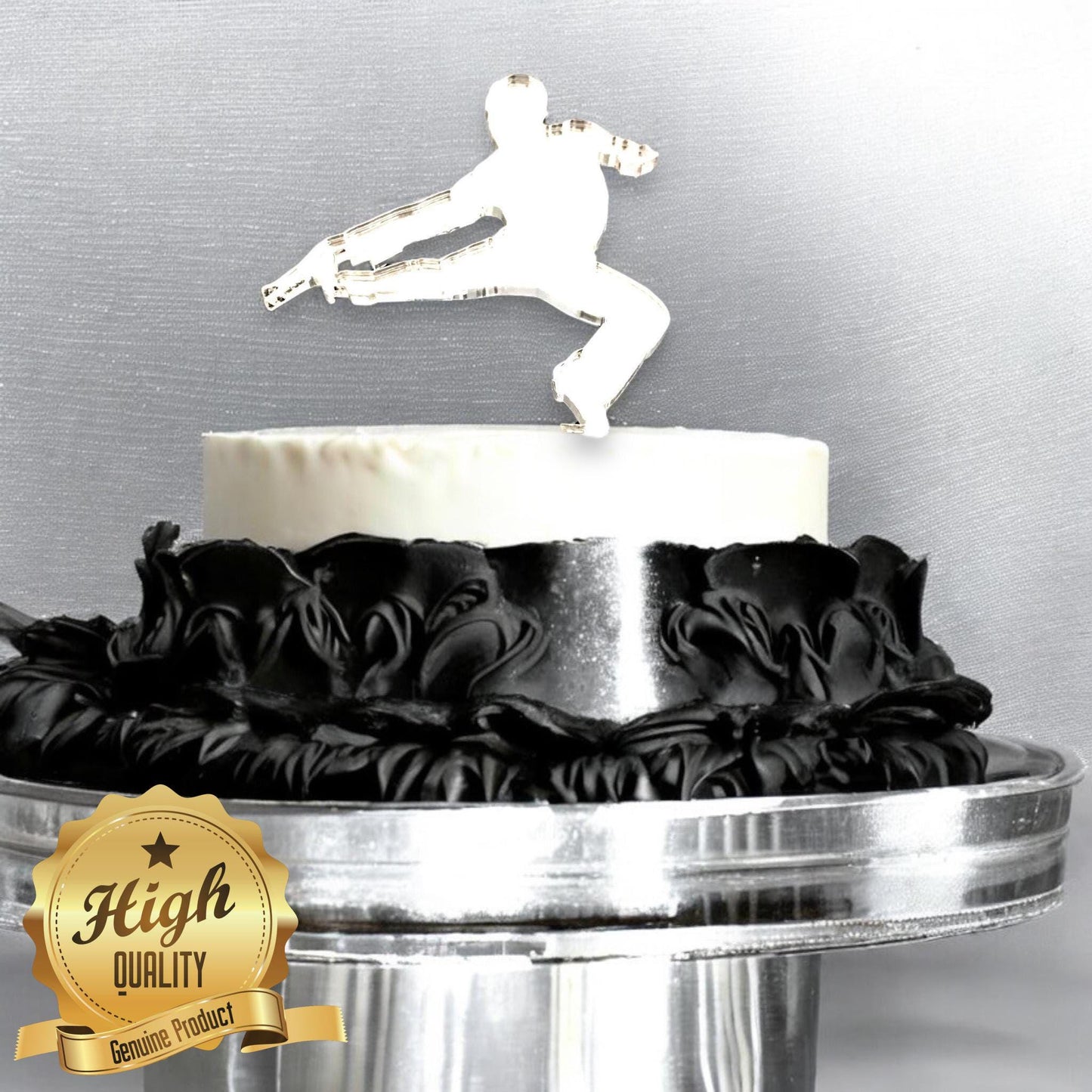 Latin Dancer Cake Toppers Bespoke Style, Custom Colors